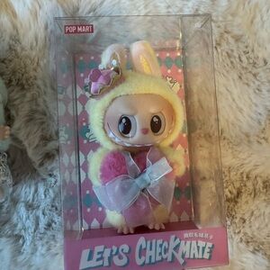 Pop Mart Yellow and Pink Bunny Toy